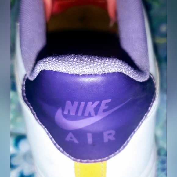 NIKE AIR FORCE 1 6.5Y = WOMEN'S 7.5-8 SPACE PURPLE - Picture 9 of 14